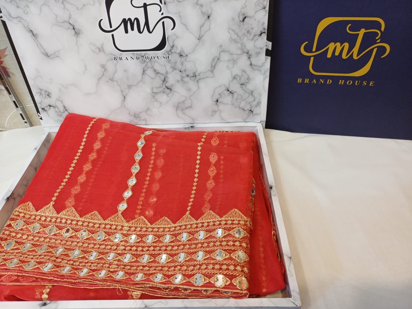 Party Wear Fancy Foil Dupatta