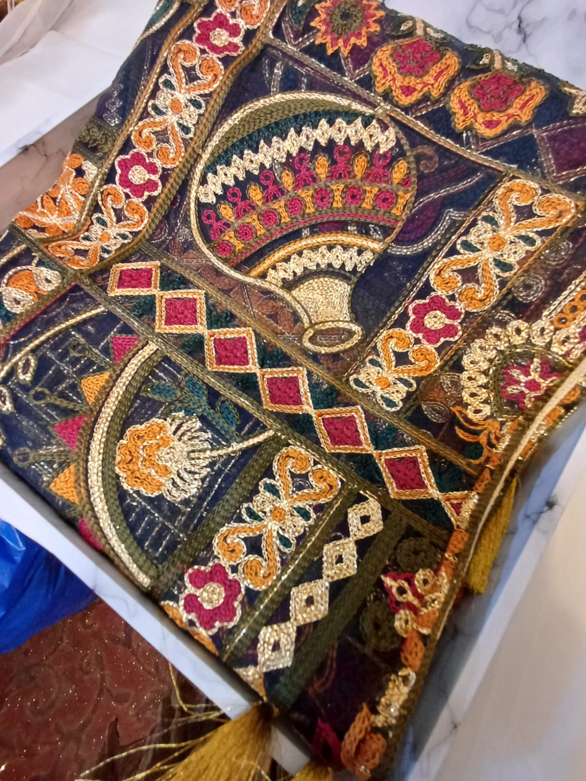 Party Wear Embroidery Dupatta