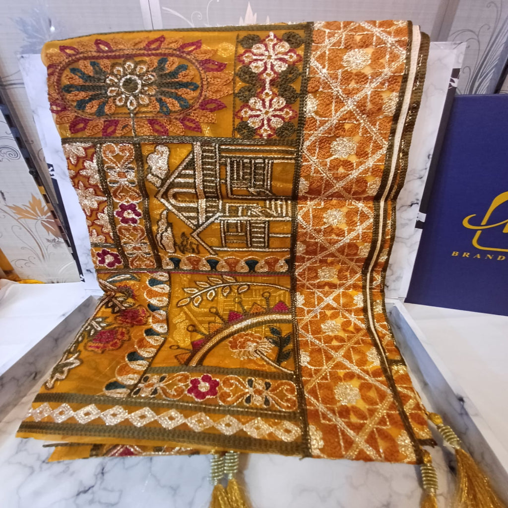 Party Wear Embroidery dupatta